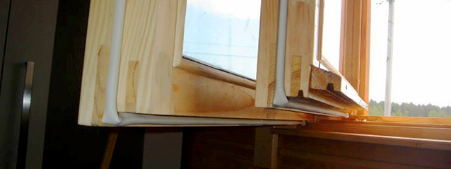 Утепляем деревянные окна по шведской технологии