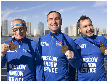 Компания «Московский оконный сервис» приняла участие в в Нью-Йоркском марафоне 2016 года